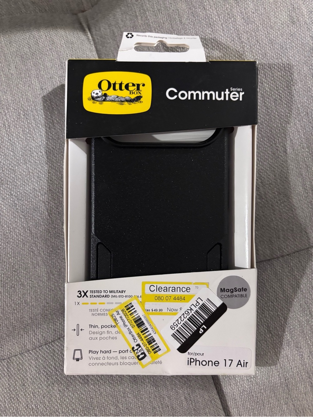 iPhone 17 Air OtterBox Commuter Series Case - Black - NWT